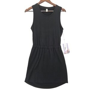 Kyodan Outdoor Womens SMALL Black Sleeveless Cutout Back Mini Athletic Dress